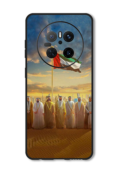 Theodor جراب متوافق مع هاتف هواوي ميت 70، غطاء حماية مقاوم للصدمات، علم الإما...