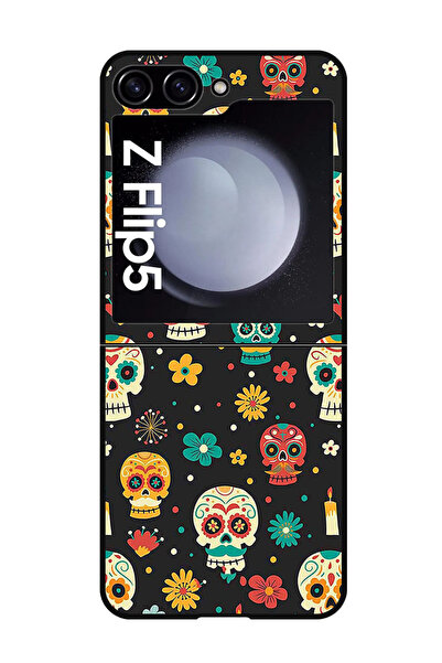 Theodor جراب واقٍ مضاد للخدش والصدمات لهاتف Samsung Galaxy Z Flip 5 بأنماط هي...