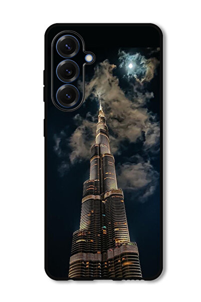 Theodor جراب واقٍ مضاد للخدش والصدمات لهاتف سامسونج جالاكسي إس 25 بلس، برج خل...