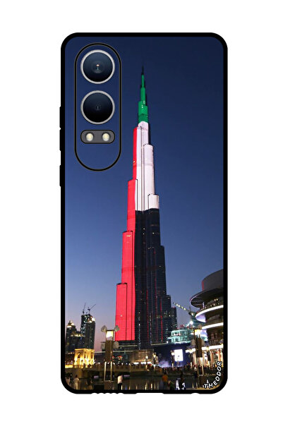 Theodor جراب واقٍ مضاد للخدش والصدمات لهاتف Oppo K12x (الصين) علم الإمارات ال...