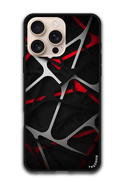 Theodor جراب واقٍ مضاد للخدش والصدمات لهاتف iPhone 16 Pro Max (6.9) بوصة، تجر...