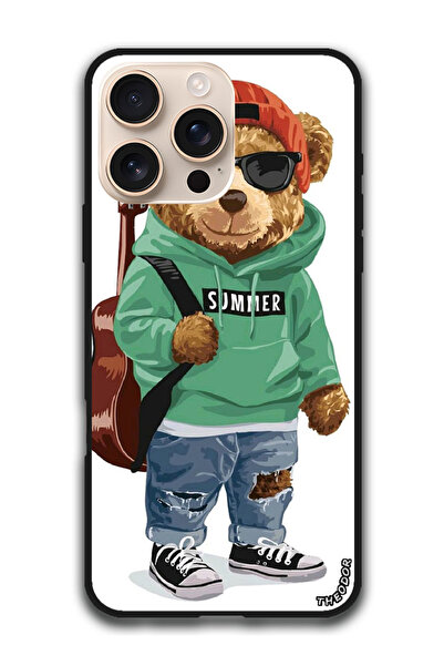 Theodor جراب واقٍ مضاد للخدش والصدمات لهاتف iPhone 16 Pro Max (6.9) بوصة، مطب...