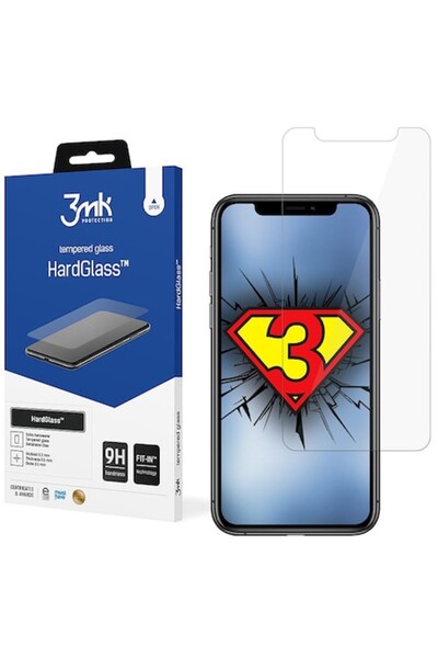 ELDE Ecran HardGlass pentru Apple iPhone 11 / XR, Sticlă Militară, NC208, Ade...