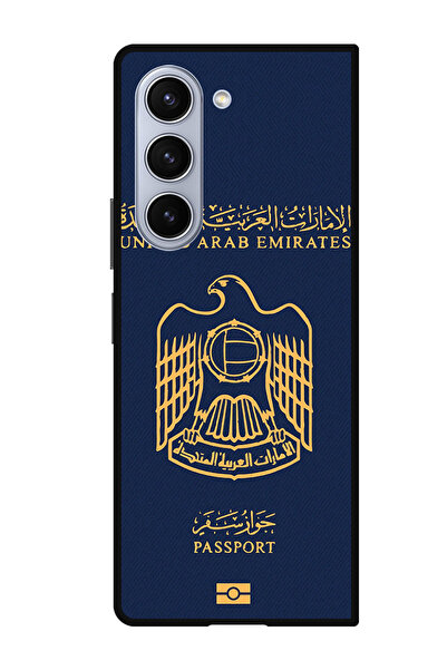 Theodor جراب واقٍ مضاد للخدش والصدمات لهاتف Samsung Galaxy Z Fold 5 جواز سفر ...