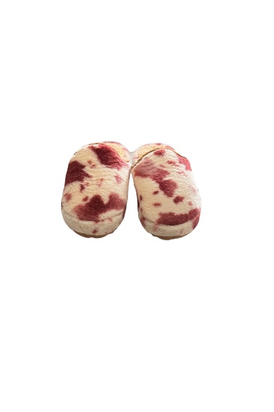 Moda Devrin Cherry Variegated Wool Winter Slippers