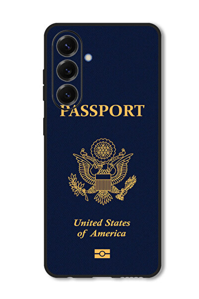 Theodor جراب متوافق مع هاتف Samsung Galaxy F16/ M16 غطاء حماية مقاوم للصدمات ومتين بجواز سفر أمريكي