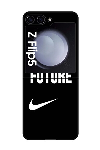 Theodor جراب واقٍ مضاد للخدش والصدمات لهاتف Samsung Galaxy Z Flip 5 اكتب المس...