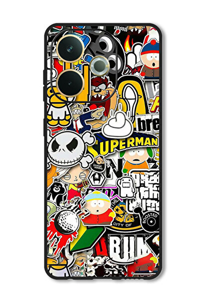 Theodor جراب متوافق مع Oppo A5 Pro غطاء حماية مقاوم للصدمات وممتص للصدمات وعلامات بطل خارق