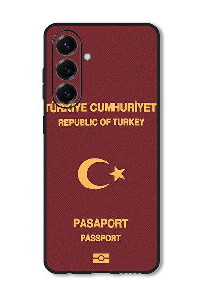 Theodor جراب متوافق مع هاتف Vivo V50، غطاء حماية مقاوم للصدمات، جواز سفر تركي