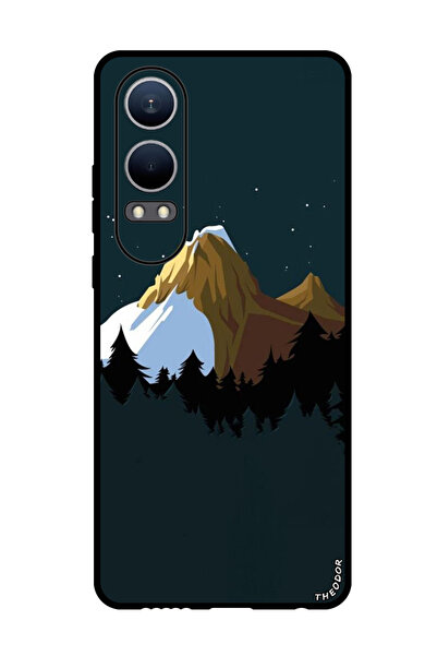 Theodor جراب واقٍ مضاد للخدش والصدمات لهاتف Oppo K12x (الصين) الجبال