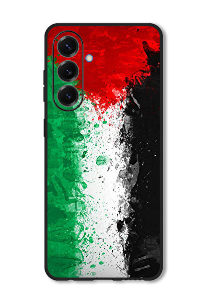 Theodor جراب متوافق مع هاتف Vivo V50 غطاء حماية مقاوم للصدمات بتصميم علم فلسط...