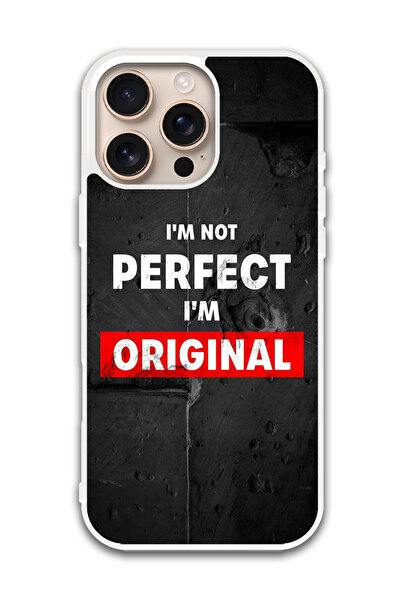 Theodor غطاء حماية لجهاز أبل آيفون 16 برو ماكس، رسم توضيحي لدبي (مصد أبيض)