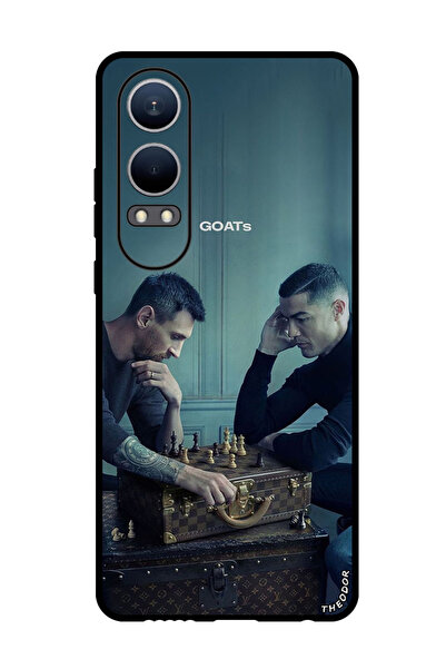 Theodor جراب واقٍ مضاد للخدش والصدمات لهاتف Oppo K12x (الصين) شطرنج ميسي ورون...