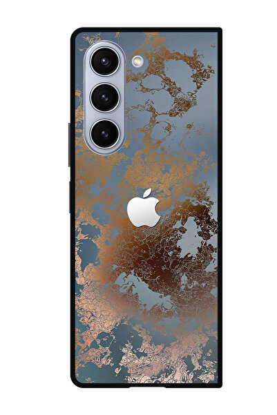 Theodor جراب واقٍ مضاد للخدش والصدمات لهاتف Samsung Galaxy Z Fold 5 بتصميم رم...