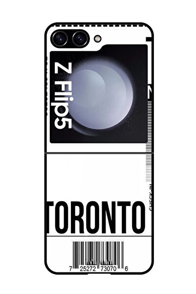 Theodor غطاء حماية مقاوم للخدش والصدمات لهاتف سامسونج جالاكسي زد فليب 5، تورنتو