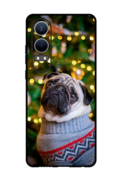Theodor جراب واقٍ مضاد للخدش والصدمات لهاتف OnePlus Nord CE4 Lite pug_dog_cute