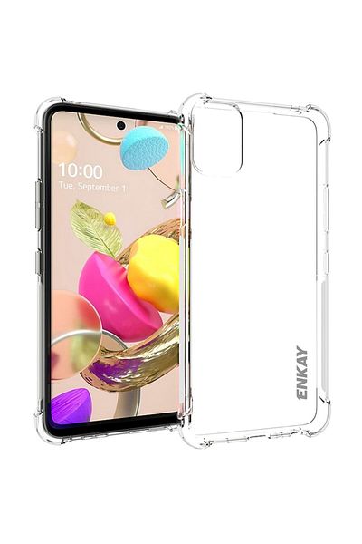 OEM Protective Case Compatible with LG K42, Shockproof, CN557, Transparent