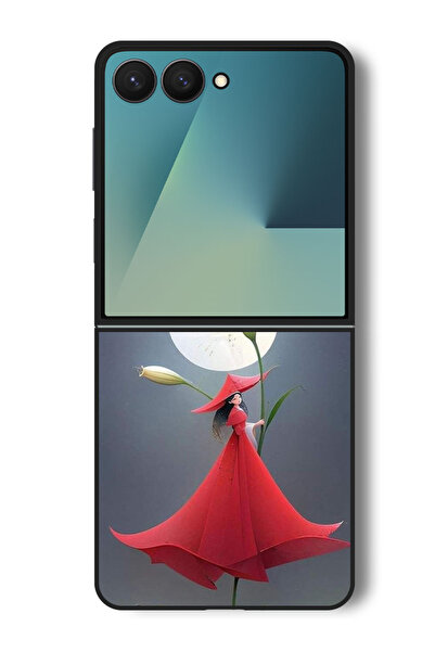 Theodor جراب متوافق مع هاتف Samsung Galaxy Z Flip 7 - 6.9 بوصة، غطاء حماية مق...