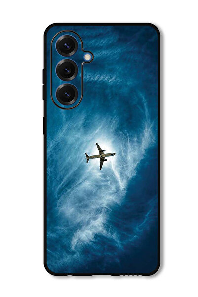 Theodor جراب واقٍ مضاد للخدش والصدمات لهاتف Samsung Galaxy A16 طائرة في السماء