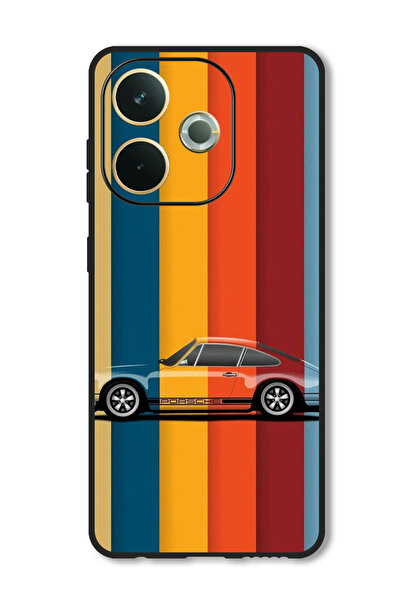 Theodor جراب متوافق مع Oppo A5 Pro غطاء حماية مقاوم للصدمات بتصميم عتيق من البورش