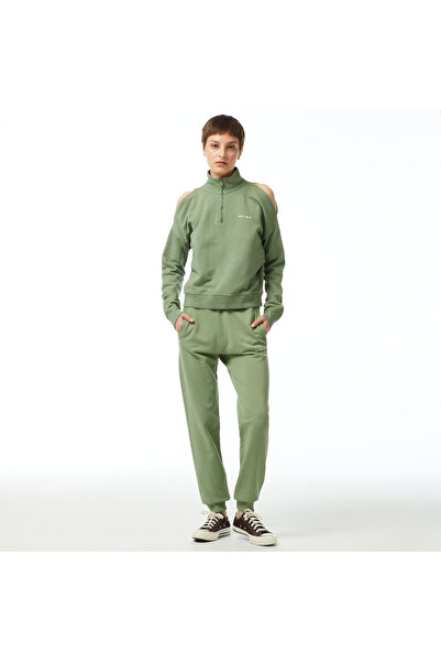 United 4 UNITED4 Kadın Haki Eşofman Altı