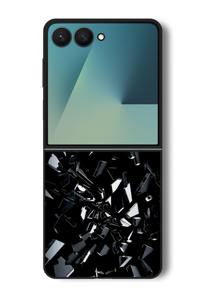 Theodor جراب متوافق مع هاتف Samsung Galaxy Z Flip 7 - 6.9 بوصة، غطاء حماية مق...