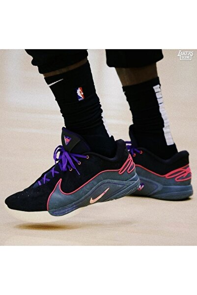 Nike Pantofi de baschet pentru bărbați Lebron 22 XXII Blacklight negru (FZ109...