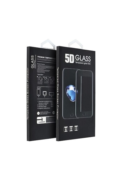 OEM Folie pentru Display pentru Apple iPhone 8 Plus / 7 Plus, Sticla Securizata, Lipire Completa, 5D, NC