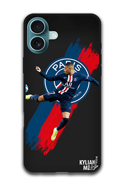 Theodor جراب واقٍ مضاد للخدش والصدمات لهاتف iPhone 16 (6.1) بوصة كرة القدم