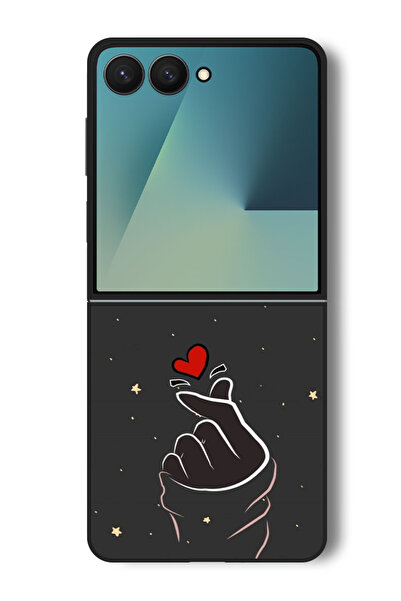 Theodor جراب متوافق مع هاتف Samsung Galaxy Z Flip مقاس 7 - 6.9 بوصة، غطاء حما...