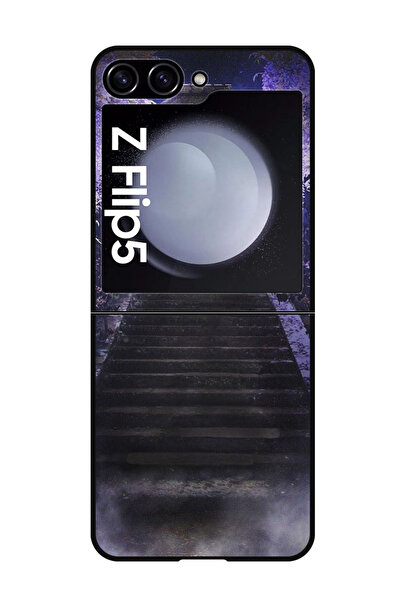 Theodor جراب واقٍ مضاد للخدش والصدمات لهاتف Samsung Galaxy Z Flip 5، قاتل الش...