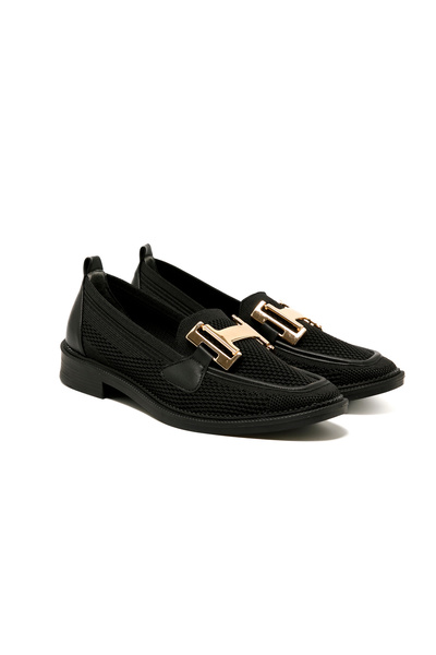 John May Women / Girls Oxford (Classic) Mar-25Y-039-016 John May Black Knitwear