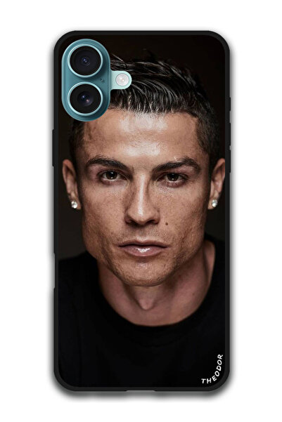 Theodor جراب واقٍ مضاد للخدش والصدمات لهاتف iPhone 16 Plus (6.7) بوصة رونالدو...