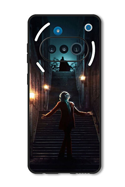 Theodor جراب متوافق مع هاتف Nothing Phone 3a، غطاء حماية مقاوم للصدمات، Joke_r