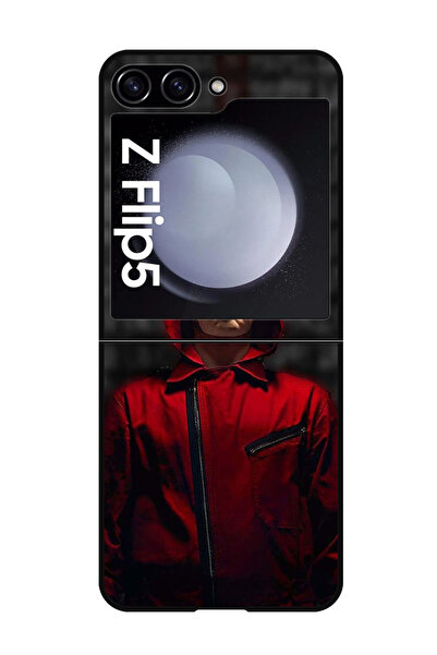 Theodor جراب واقٍ مضاد للخدش والصدمات لهاتف Samsung Galaxy Z Flip 5 قناع الجو...