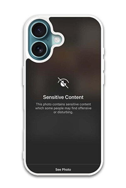 Theodor غطاء حماية لجهاز أبل آيفون 16 بلس حساس (مصد أبيض)