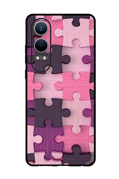 Theodor جراب واقٍ مضاد للخدش والصدمات لهاتف OnePlus Nord CE4 Lite، لون وردي بازل