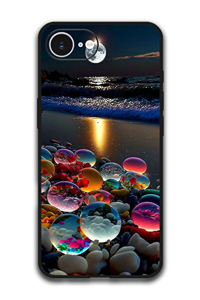 Theodor جراب متوافق مع هاتف Apple iPhone 16e مقاس 6.1 بوصة، غطاء حماية مقاوم للصدمات وممتص للصدمات - ستون بيتش