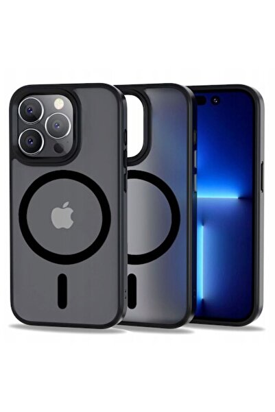 Tech-Protect Husă Magmat MagSafe pentru Apple iPhone 14 Pro Max - Neagră