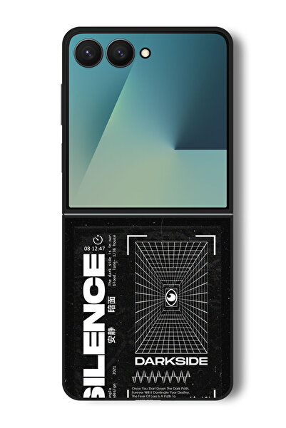 Theodor جراب متوافق مع هاتف Samsung Galaxy Z Flip مقاس 7 - 6.9 بوصة، غطاء ممت...
