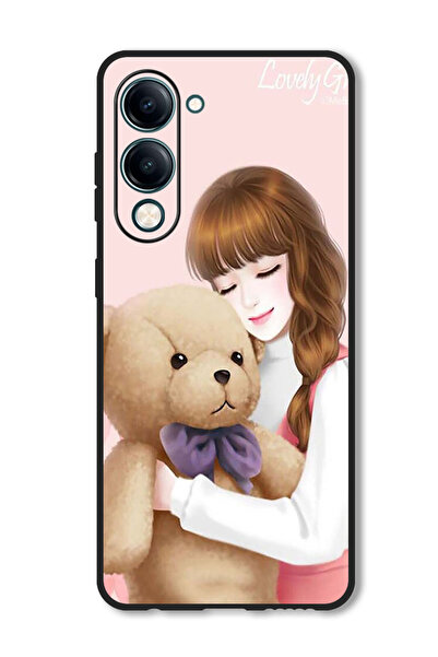 Theodor جراب متوافق مع هاتف Vivo Y29s، غطاء حماية مقاوم للصدمات ومتين، فتاة ج...