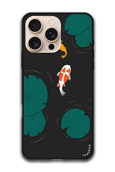 Theodor جراب واقٍ مضاد للخدش والصدمات لهاتف iPhone 16 Pro (6.3) بوصة أسماك