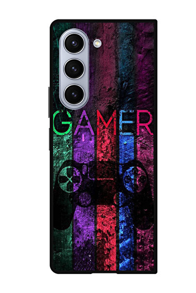 Theodor جراب واقٍ مضاد للخدش والصدمات لهاتف Samsung Galaxy Z Fold 5 Gamer