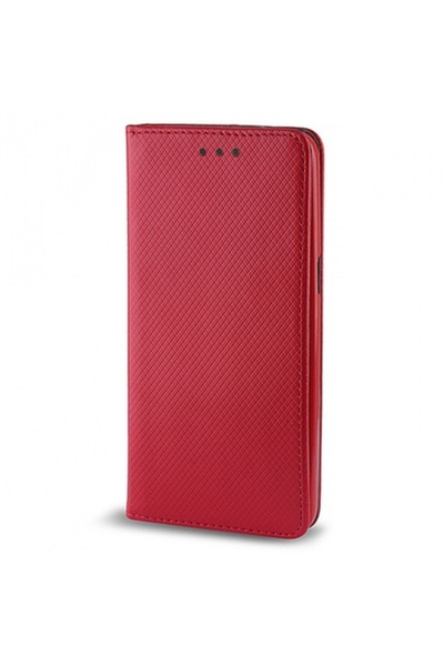 OEM Carcasă pentru Samsung Galaxy J3 (2017) J330, OEM, Magnet inteligent, Roșu