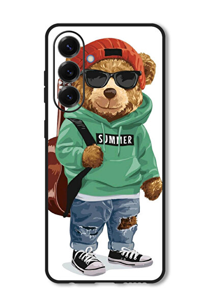 Theodor جراب متوافق مع هاتف Vivo V50، غطاء حماية مقاوم للصدمات بتصميم الدب ال...