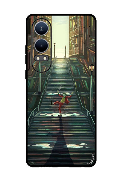 Theodor جراب واقٍ مضاد للخدش والصدمات لهاتف Oppo K12x (الصين) جوكر على الدرج