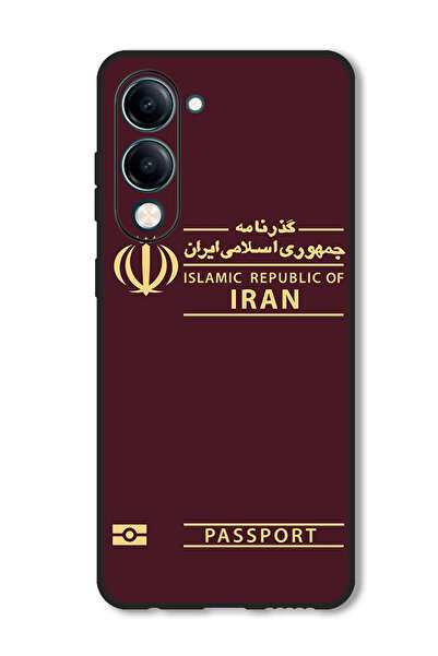 Theodor جراب متوافق مع هاتف Vivo Y29s، غطاء حماية مقاوم للصدمات، جواز سفر إيراني