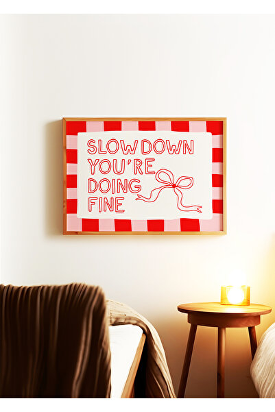 ARTHOUSECOLLECTIVE Lăsați-vă să se întârzi - Afiș motivațional - Afiș fără ca...