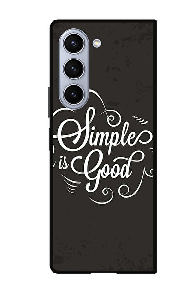 Theodor جراب واقٍ مضاد للخدش والصدمات لهاتف Samsung Galaxy Z Fold 5، بسيط وجيد