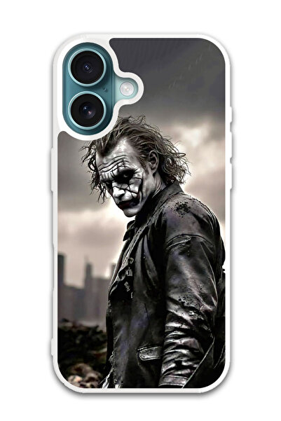 Theodor غطاء حماية لهاتف أبل آيفون 16 جوكر (مصد أبيض)